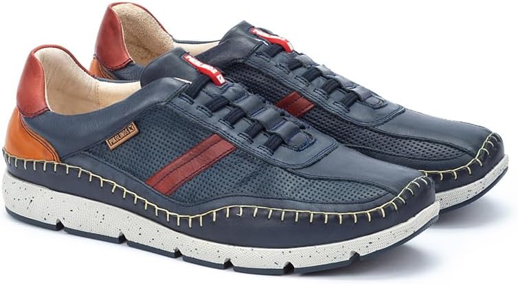 Pikolinos Sneakers in Leder Modell Fuencarral für Männer 39 EU Blue C1, 39 EU Blue C1