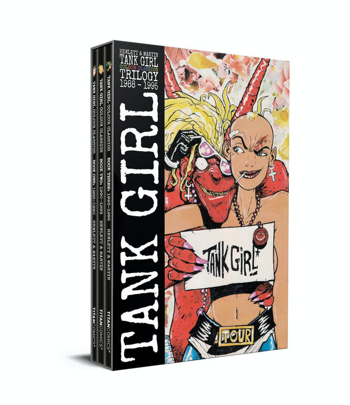 Tank Girl 1-3: Colour Classics Trilogy 1988-1995: Includes 3 Art Cards, Taschenbuch