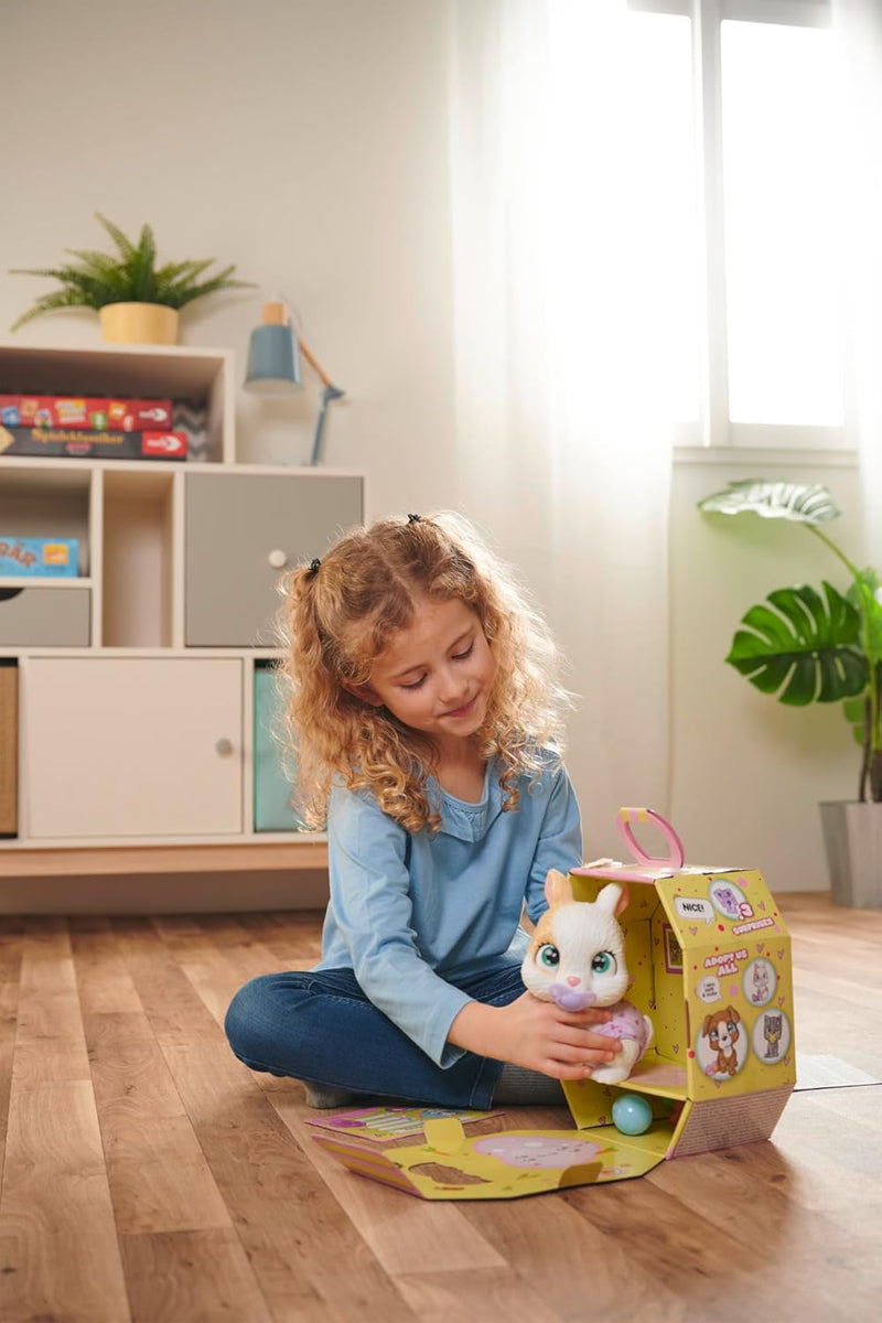 Simba 105953052 – Pamper Petz Hase, mit Trink- und Nässfunktion, Spielzeughase für Kinder ab 3 Jahre