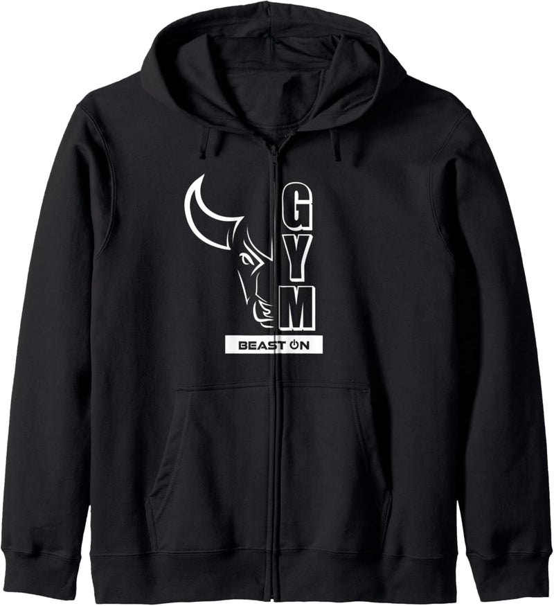 Bull Head Gym Bodybuilding Workout Fitness Training Gewinne Kapuzenjacke