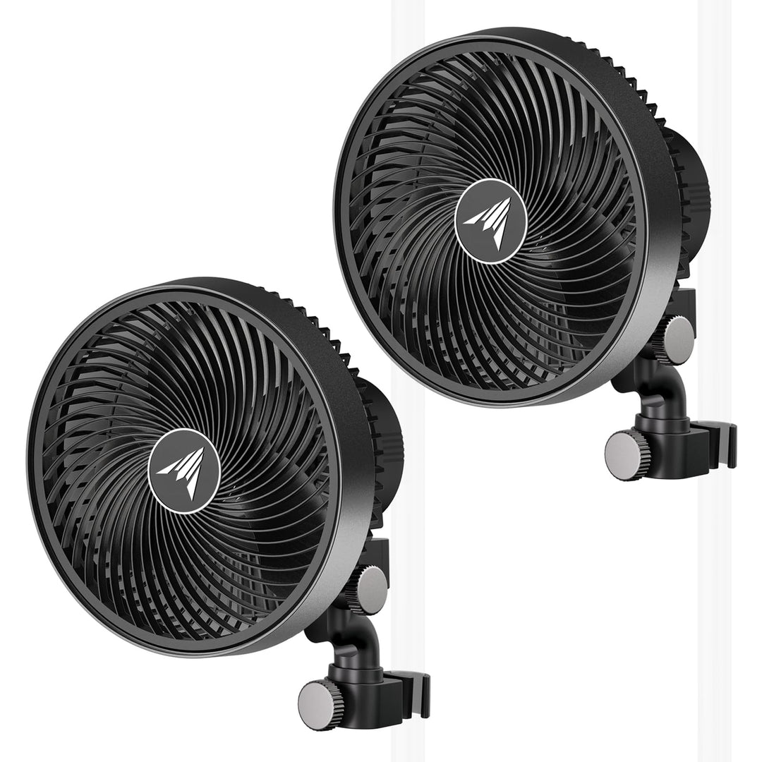 AC Infinity CLOUDRAY S9 (2er-Pack) – Clip-Ventilator 230mm für Grow Zelte, mit langlebigem EC-Motor,