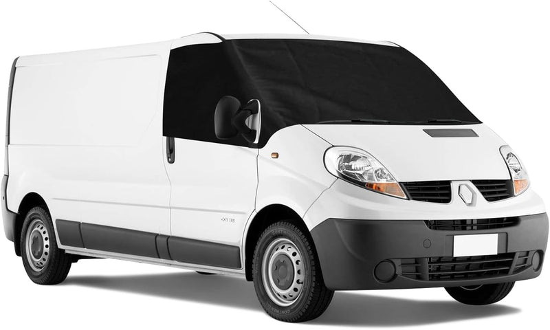 Auto Windschutzscheiben Abdeckung Ersatz für Renault Trafic 2001-2014, 600D Luxus Frontscheiben Sonn