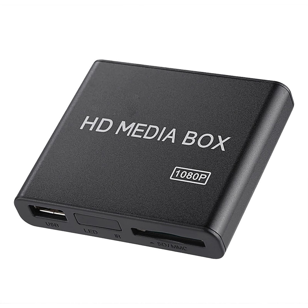 Full HD Media Player 1080P Box, Unterstützt RMVB MP3 USB AVI MKV, Kleine Grösse, Schönes Aussehen, U