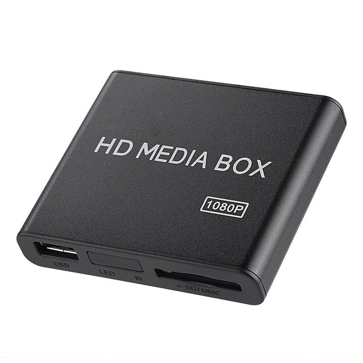 Full HD Media Player 1080P Box, Unterstützt RMVB MP3 USB AVI MKV, Kleine Grösse, Schönes Aussehen, U