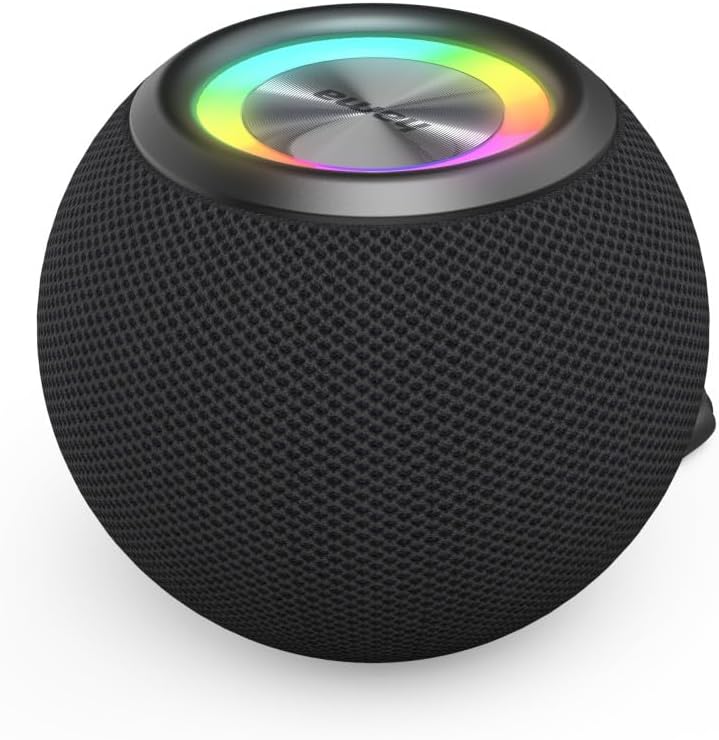 Hama Ball Shape Speaker Bluetooth Lautsprecher, 5,3 Zoll, tragbar, Ball Shape, kabellos, 5 LED-Modi,