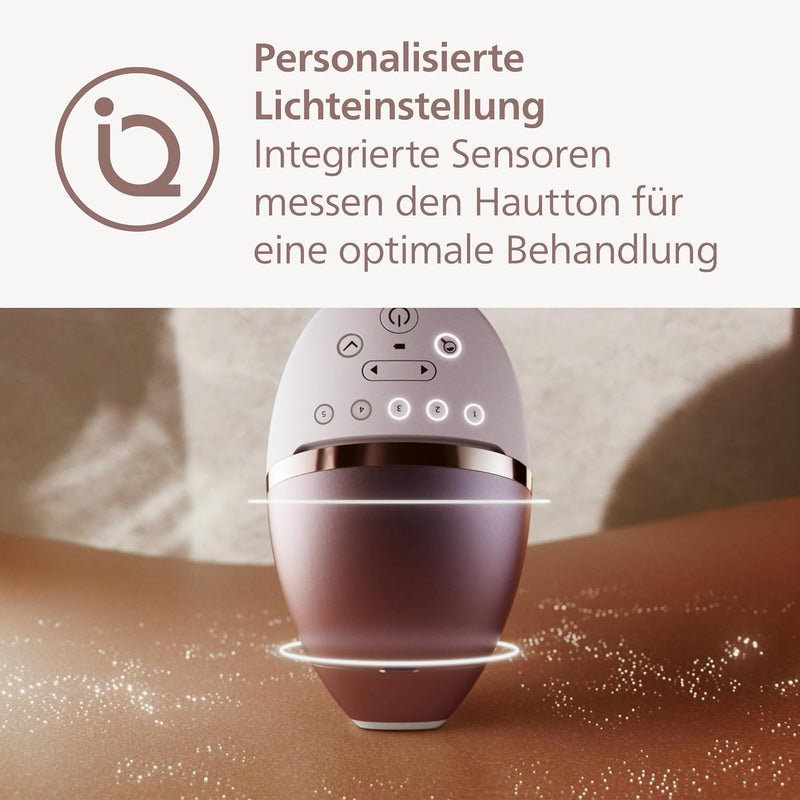 Philips Lumea IPL 9000 Serie, 3 Aufsätze – Haarentfernungsgerät