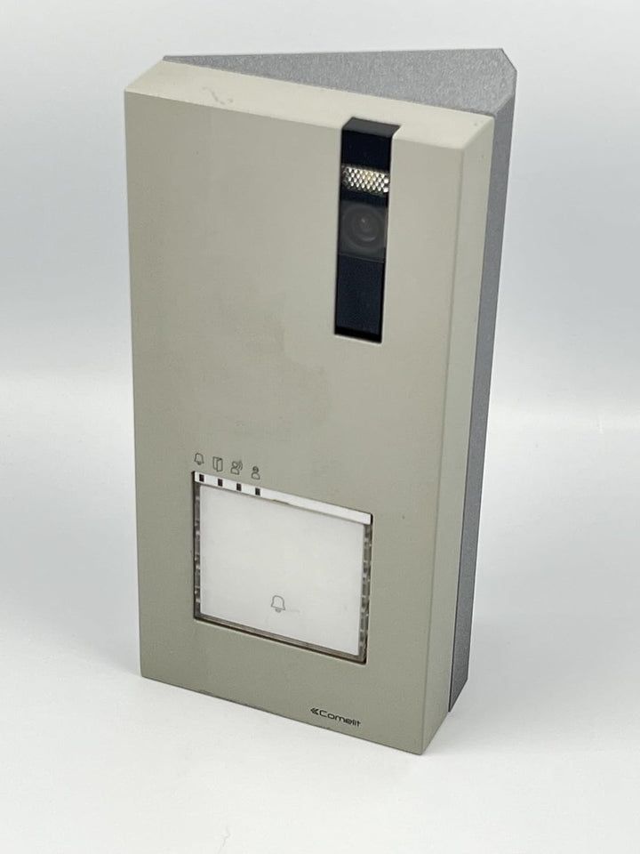 XONI Gehäuse mit Winkel 30 °, Grau metallic, kompatibel mit Comelit Quad Videotelefon, BT30-QUADRA30