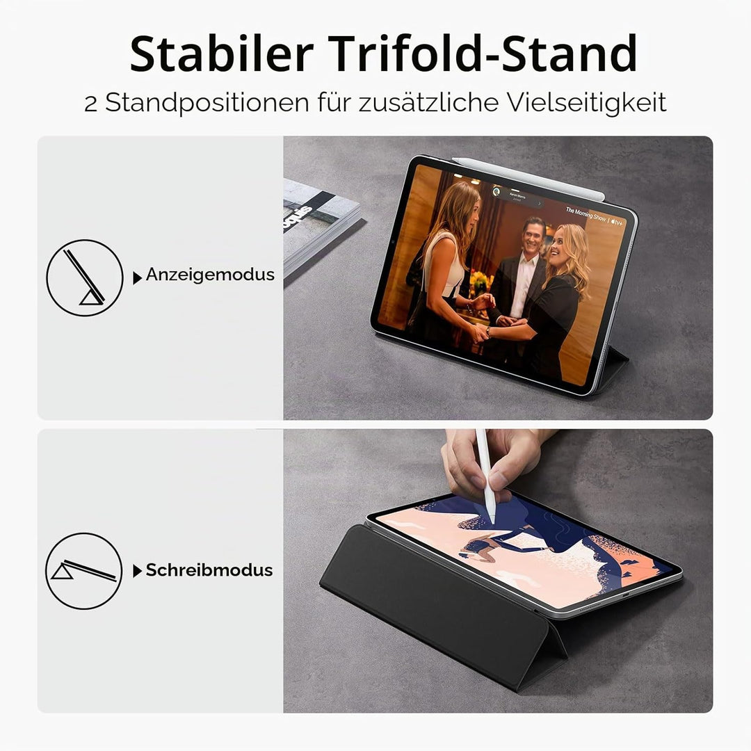 ESR für iPad Pro 11 Zoll Hülle 2022/2021/2020 (4./3./2. Generation), Starke Magnetbefestigung, Trifo
