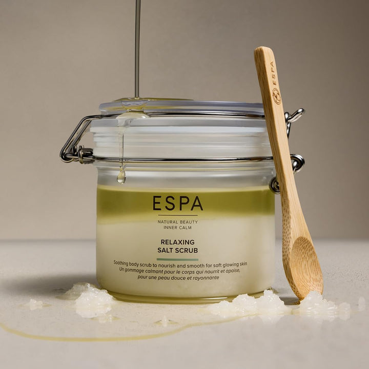 ESPA Relaxing Salt Scrub 500g For Dry, Rough Skin