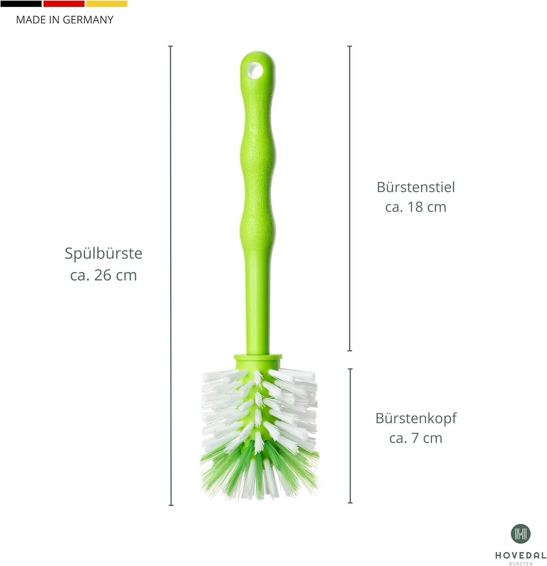 2er Set Mixbehälter Spülbürste, Reinigungsbürste perfekt zum Reinigen von Mixbehältern von Küchenmas