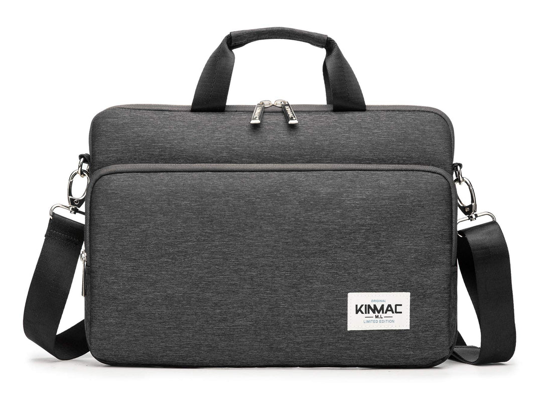 Kinmac 360 Degree Laptop Messenger Shoulder Bag 11 inch-13.5 inch Schwarz, 11 inch-13.5 inch Schwarz