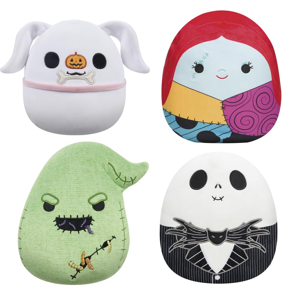 Squishmallows Disney Night Before Christmas Plüschtier, 20 cm, Sortiert