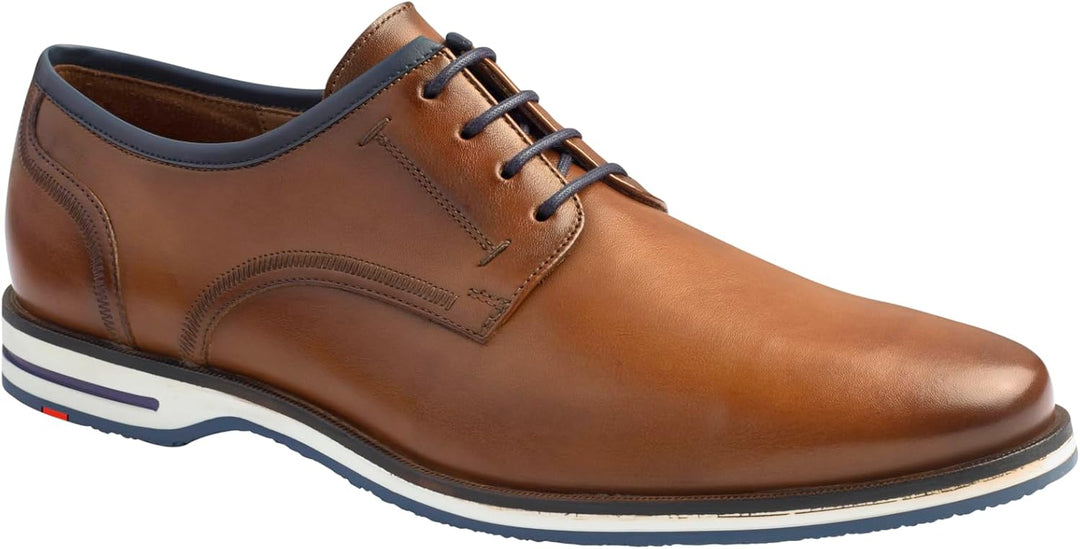 LLOYD Herrenschuh Detroit, moderner Halbschuh aus Leder mit Gummisohle, 40 EU