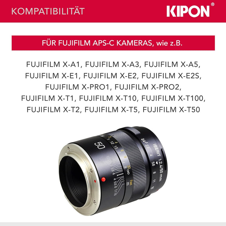 Kipon Iberit 50/2,4 Vollformat Fuji X
