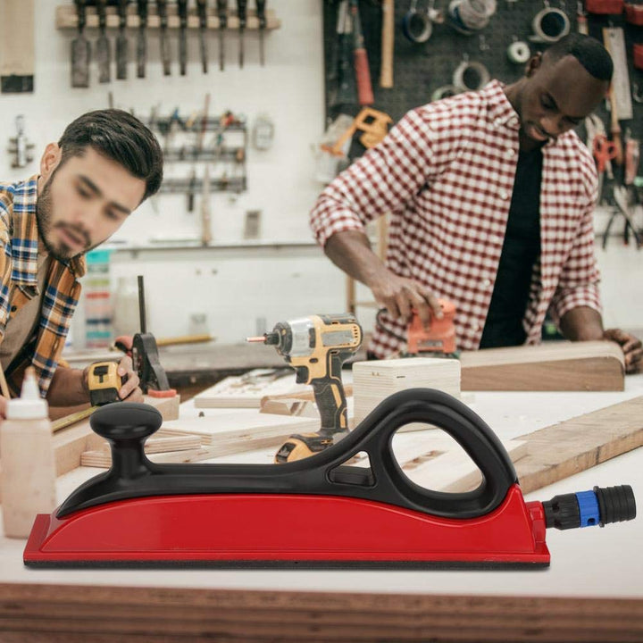 Schleifblock,Handschleifer Sanding Block Kunststoff Handschleifblock Staubfreies Absaugschleifblock