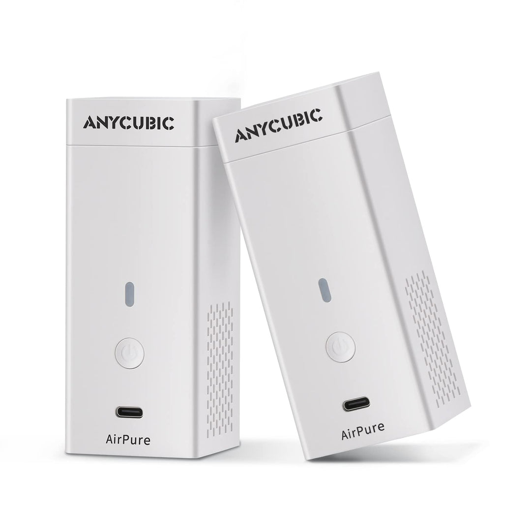 ANYCUBIC Mini Luftreiniger, Ultraleiser und Leichter Air Purifier mit Hochdichtem Aktivkohlefilter f
