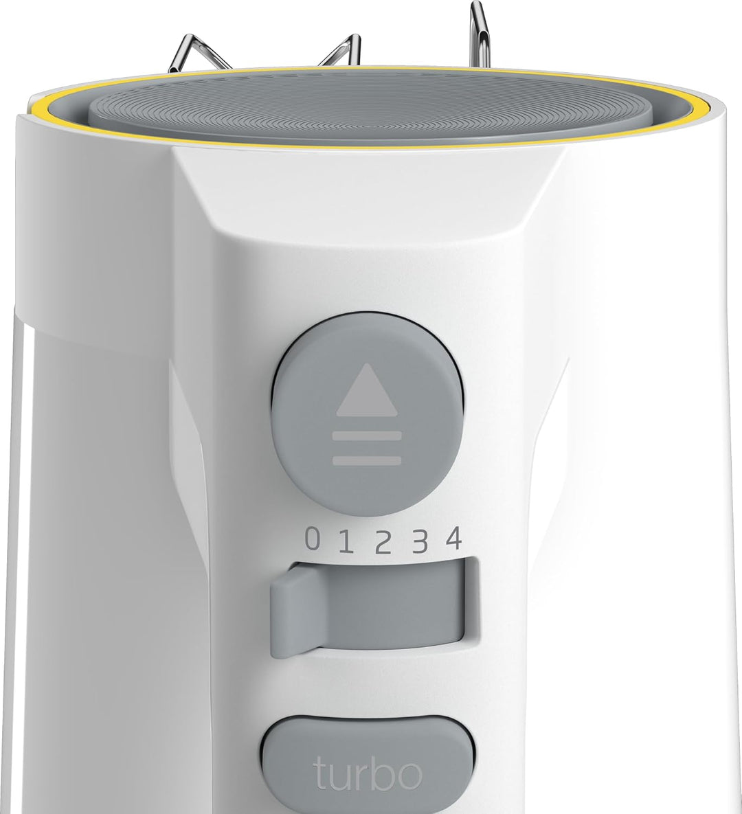 Handrührgerät 425 Watt 5 Geschwindigkeitsstufen + Turbo, Rührbesen + Haken, Edelstahl, LV-beständig,