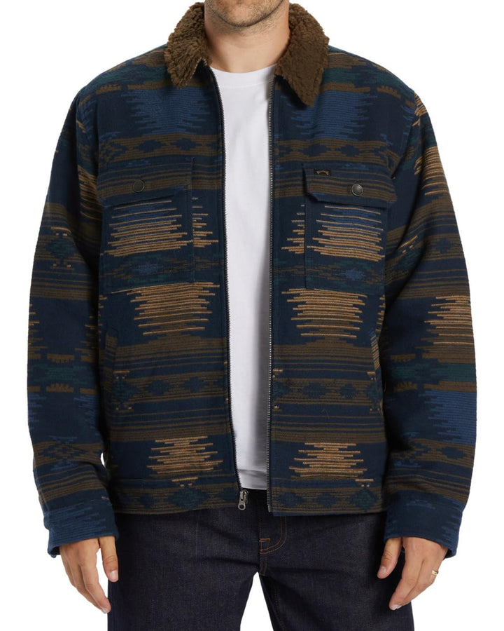 Billabong Herren Barlow Sherpa Windbreaker XL Navy, XL Navy