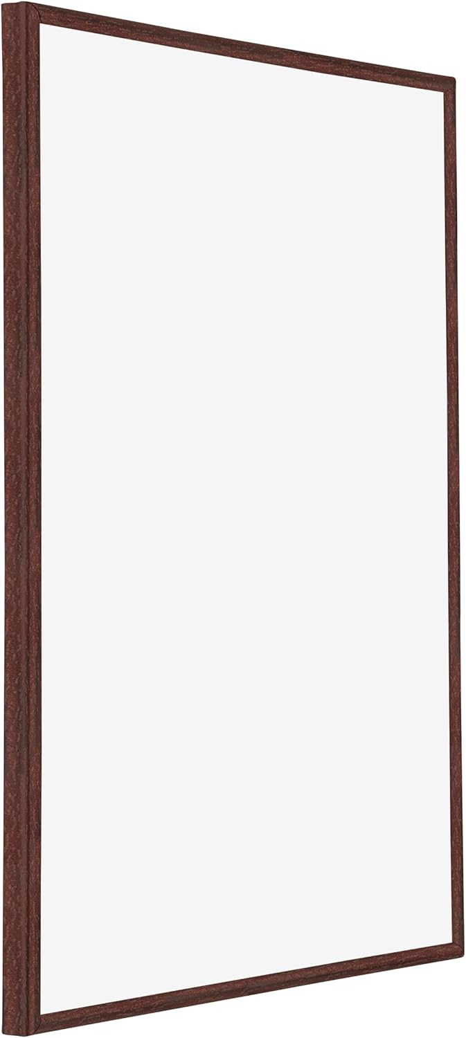 yd. Your Decoration - Bilderrahmen 60x80 cm - Braun - Bilderrahmen aus Kunststoff mit Antireflex Kun