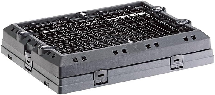 Ferplast Zusammenklappbarer Käfig für sehr grosse Hunde SUPERIOR 120 Metallzaun, mit Separator, Dopp