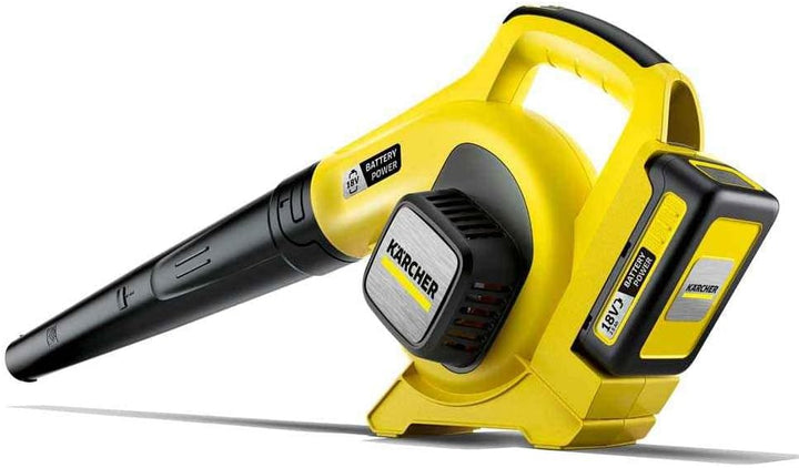 Kärcher 18 V Akku-Laubbläser LBL 2 Battery, Luftgeschwindigkeit: 210 km/h, abnehmbares Blasrohr, Fla