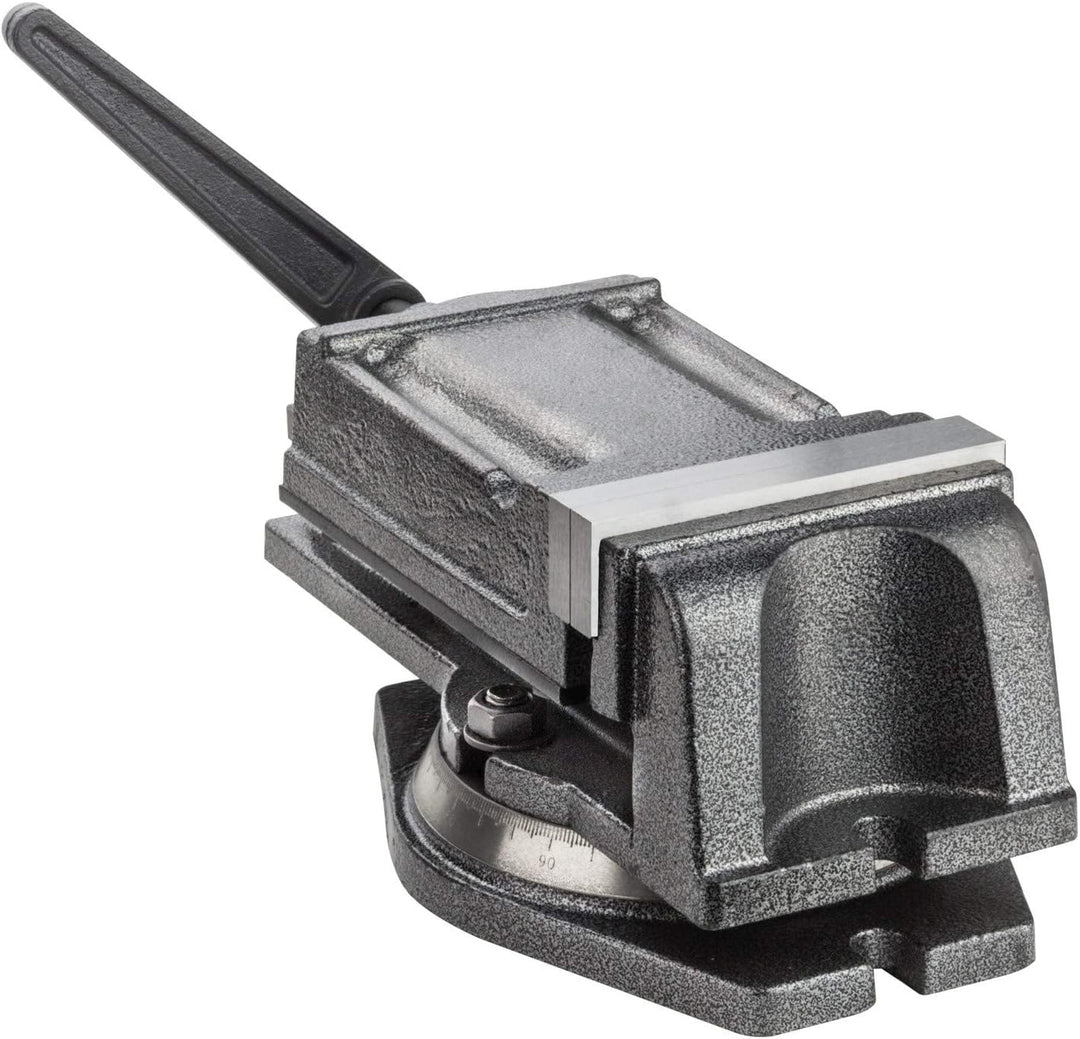 Präzisionsmaschinen Schraubstock Werkbankschraubstock 125 mm mit Spindelantrieb