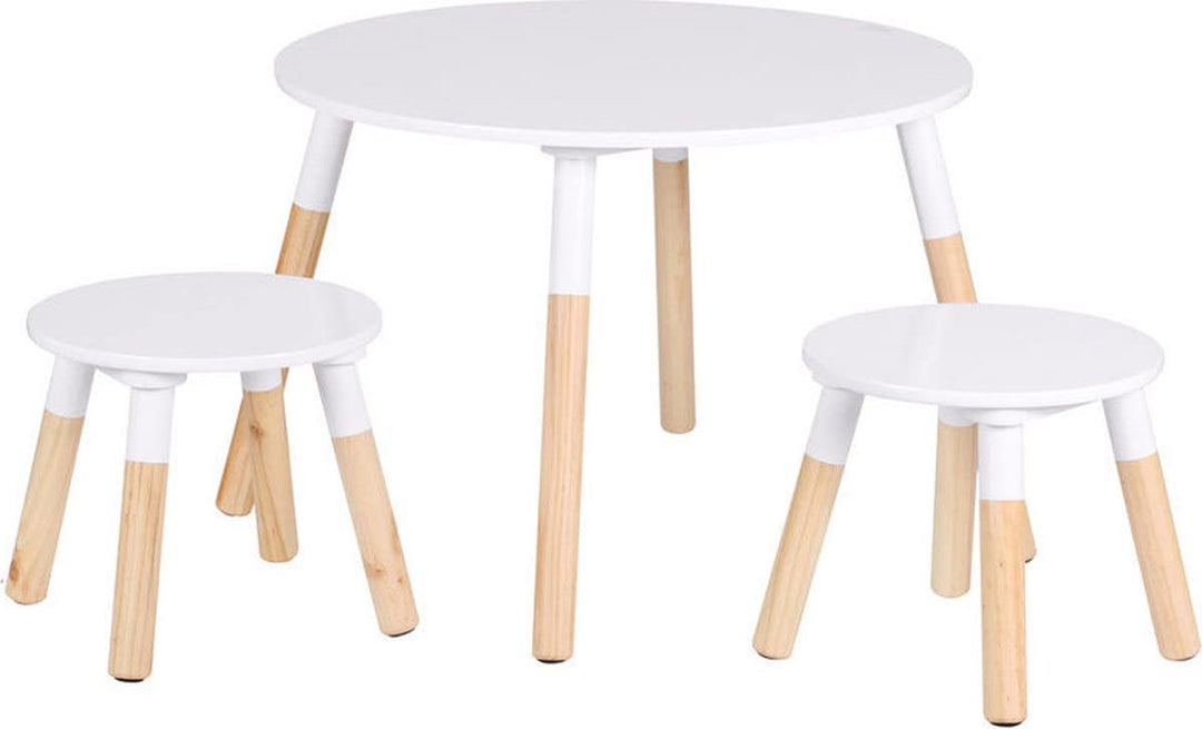 "Dream KINDERTISCH D55XH42CM MIT 2 HOCKERN D27,5XH25CM