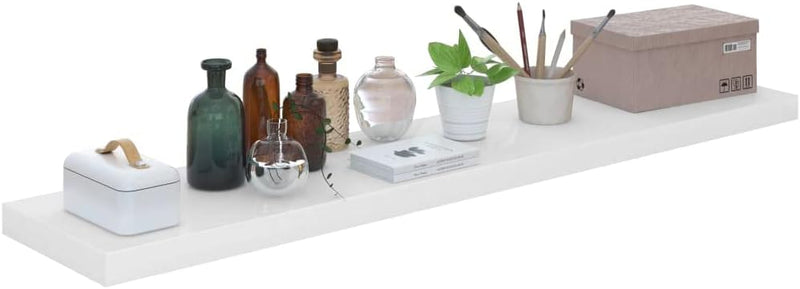 FIRBNUS 4 STK. 120x23,5x3,8 cm Floating Wall Shelf Hängeregal Regale Wandregale Regalboden Regal Hoc