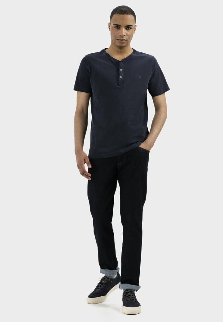 camel active Herren Slim Fit Madison Stretch Jeanshose Hose 29W / 32L Dunkelblau, 29W / 32L Dunkelbl