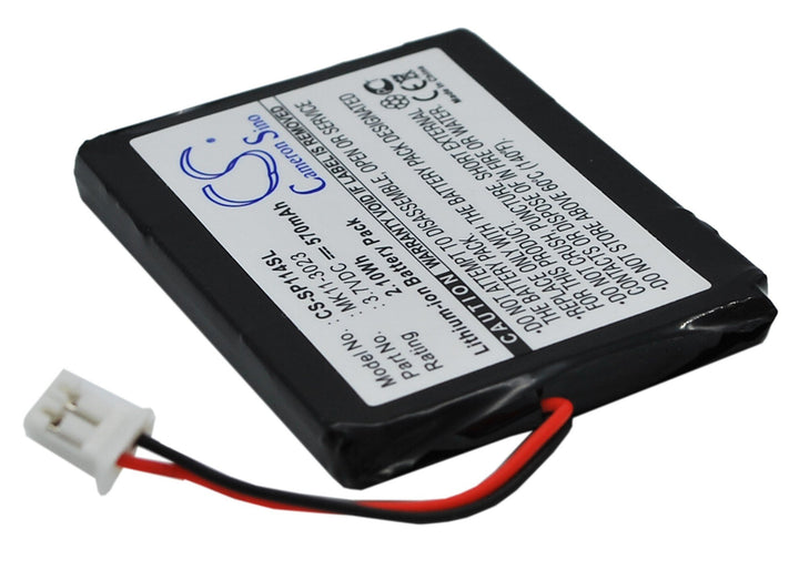 TCTK Akku 570mAh Kompatibel mit [Sony] CECHZK1JP, CECHZK1UC, PlayStation 3 Wireless QWERTY Keypad, P
