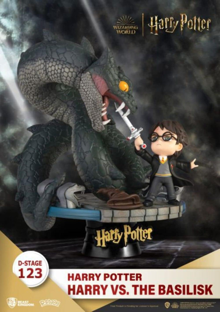 Beast Kingdom Harry Potter D-Stage PVC Diorama Platform 9 3/4 New Version 15 cm