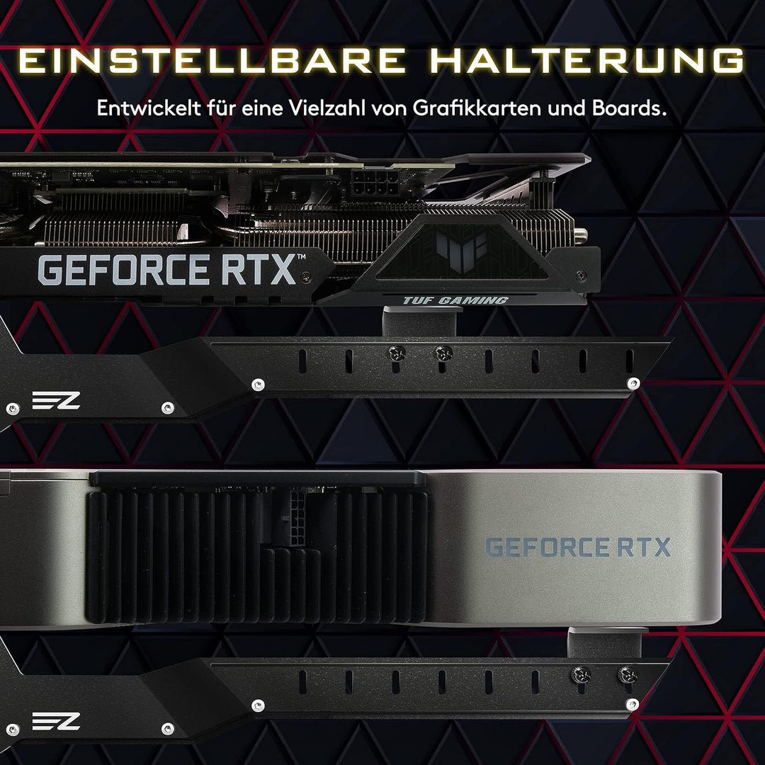 EZDIY-FAB GPU-Halter Halterung Grafikkarte GPU-Unterstützung Videokartenhalter Sag Halter/Holster Un