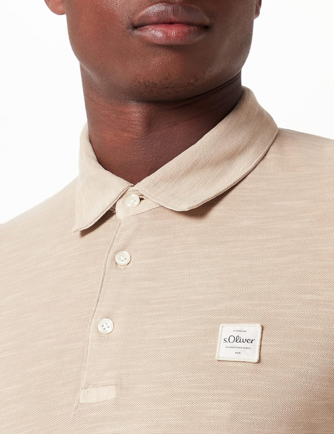 s.Oliver Herren Poloshirt, Kurzarm S Brown, S Brown