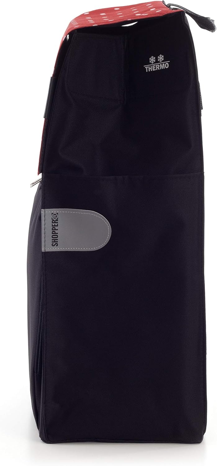Andersen Einkaufstrolley Ersatztasche - 49 Liter - mit Kühlfach | Seiten- &amp; Fronttasche - wasserabwe