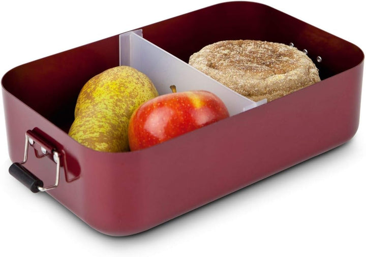 ROMINOX Geschenkartikel Lunchbox // Quadra verschiedene Varianten – hochwertige Aluminium Aufbewahru