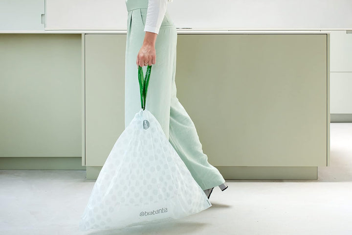 Brabantia Müllbeutel PerfectFit Multipack (Code A - 3L) Extra Starke Müllsäcke mit Zugband, 10 rolle