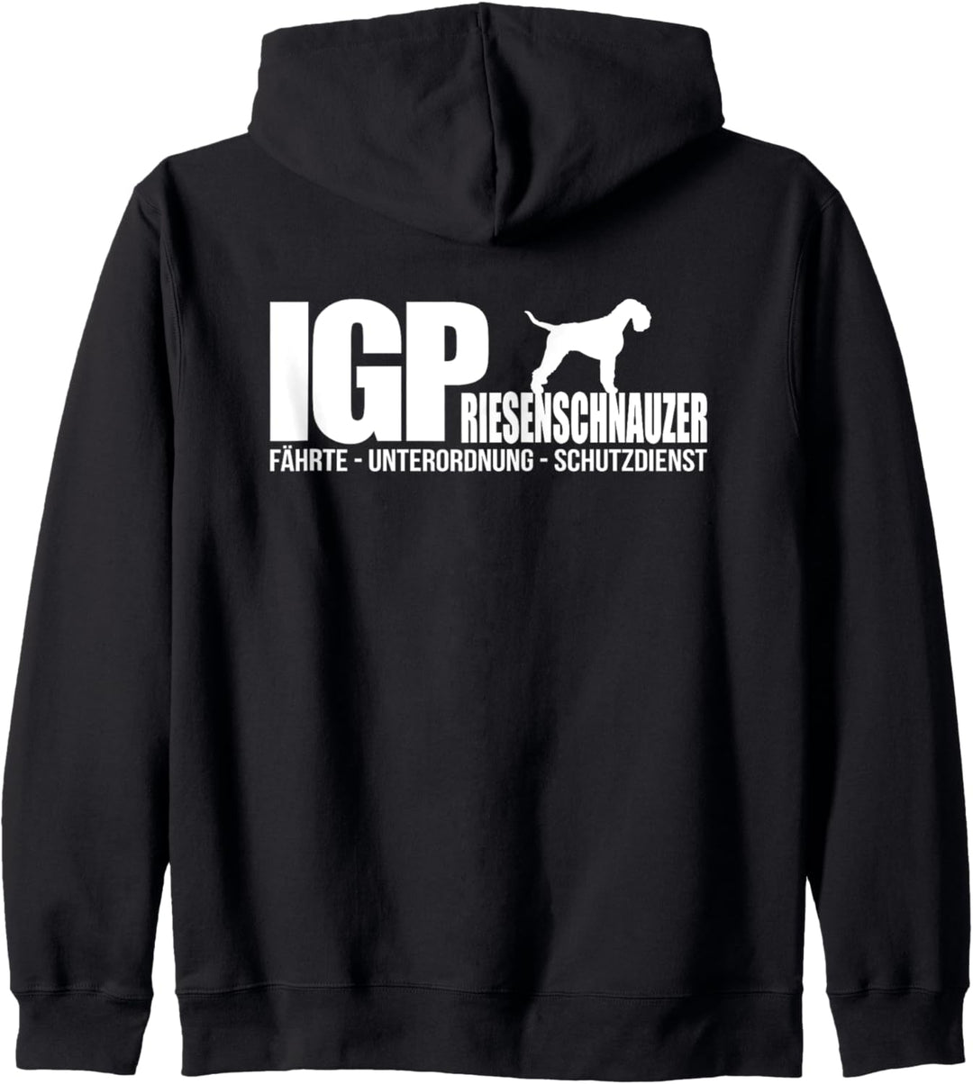 IGP Riesenschnauzer Hundesport IPO Hunde Kapuzenjacke