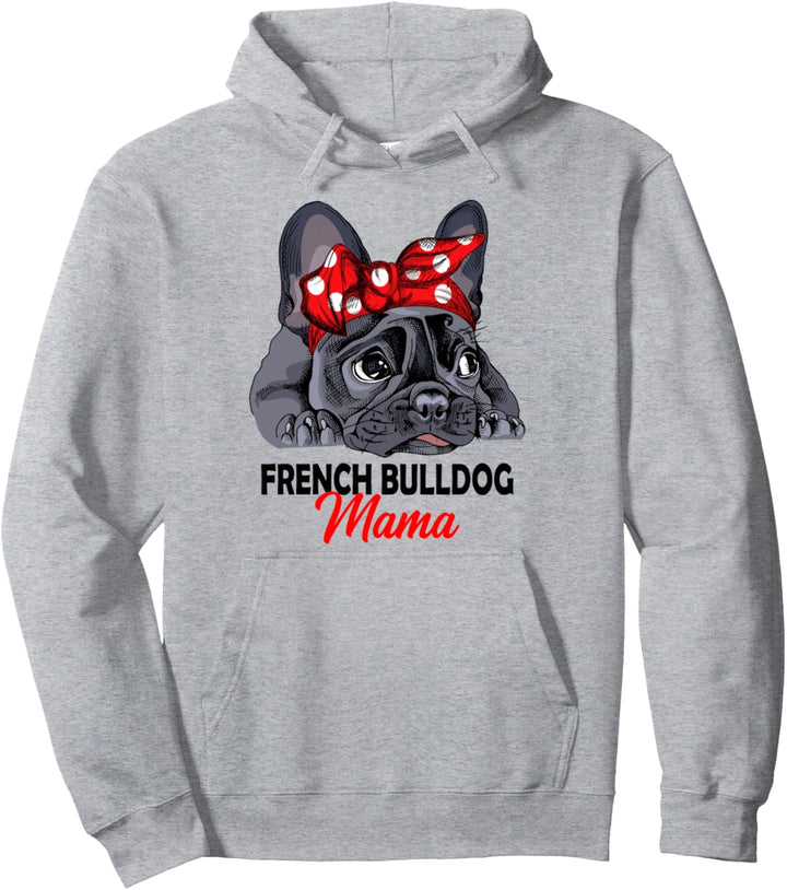 Französische Bulldogge Mama Frenchie Frauchen Pullover Hoodie