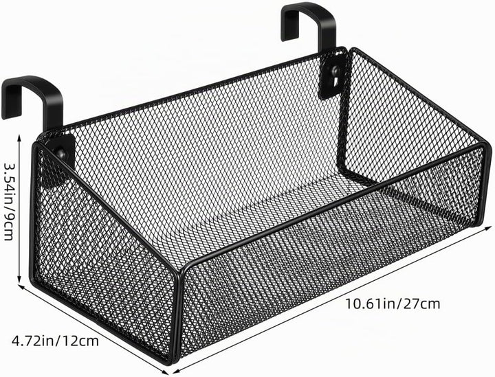 GALPADA Metall Aufbewahrungskorb mit Handyhalterung zum Aufhängen für Schlafzimmer Etagenbetten und