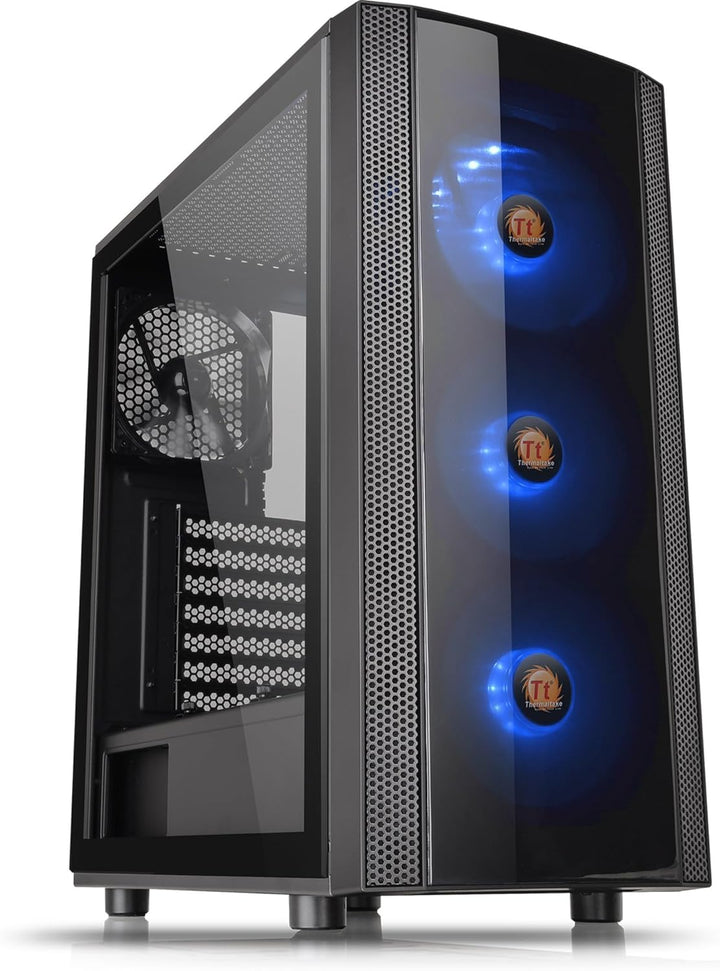Thermaltake Versa J25 RGB TG (Tempered Glass) Midi Tower PC Gehäuse Versa J25 TG RGB