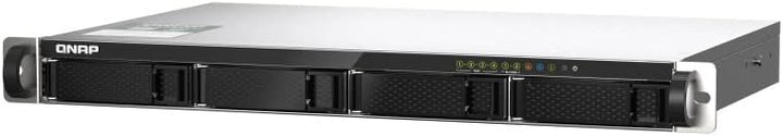 QNAP TS-435XeU-4G Rackmount-NAS 4 Bay Unterstüzt 2,5GbE/10GbE und M.2 NVMe SSD-Caching, Bundle mit 4