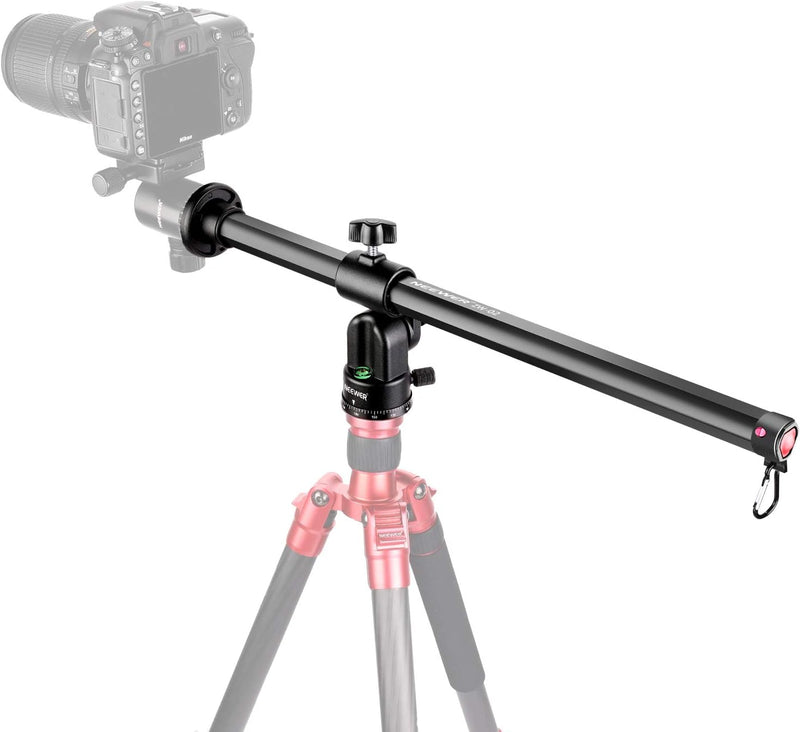 Neewer Stativ Ausleger Arm, 19.7" Horizontaler Stativverlängerungsarm mit Mittelsäule drehbar 360° S