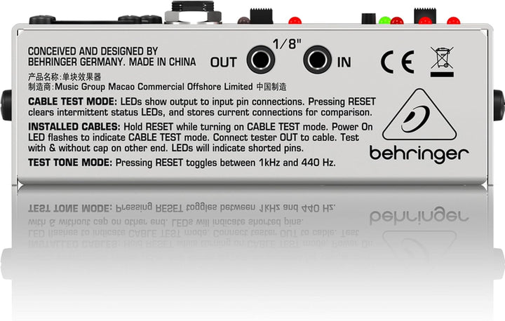 Best Price Square BEHRINGER Cable Tester CT100 by BEHRINGER, CT100
