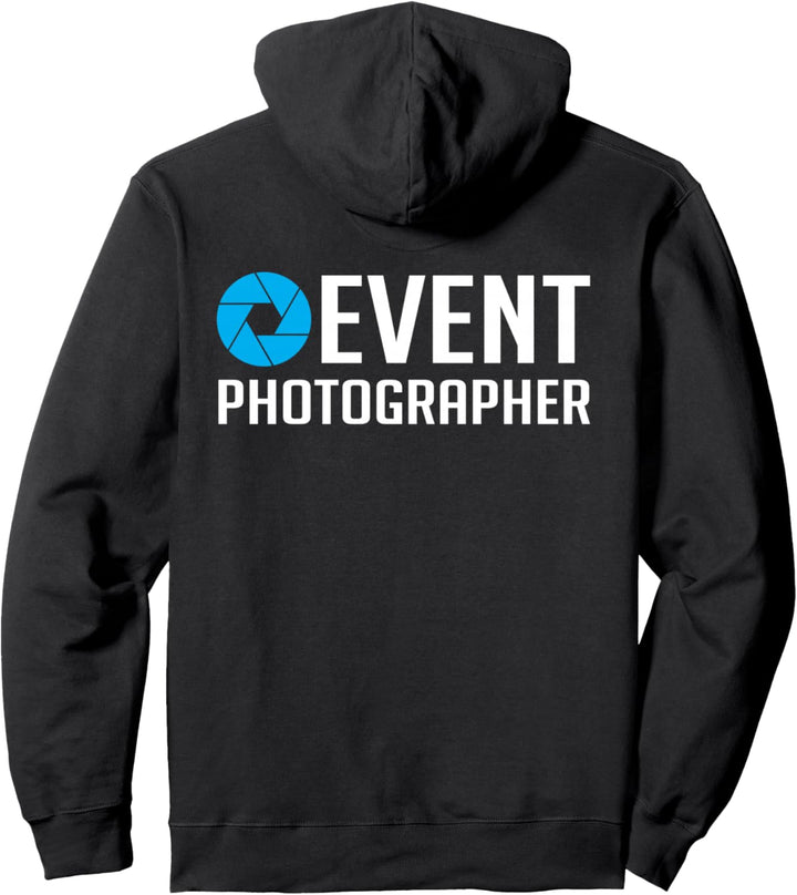 Offizieller Mitarbeiterjob (Rückseite bedruckt) Event-Fotografen Pullover Hoodie