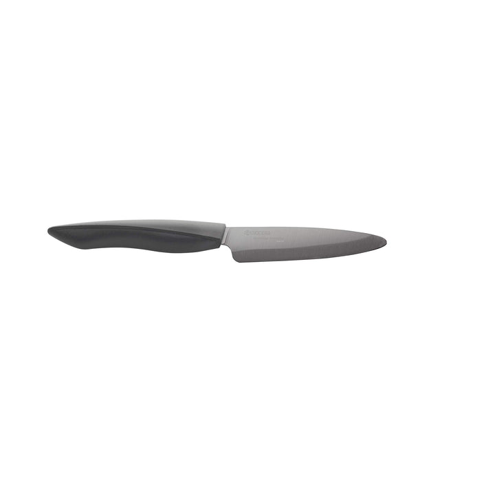 Kyocera ZK-110BK-BK SHIN Keramik-Obst- und Gemüsemesser Keramikmesser, Kunststoff, schwarz, 23,9 x 2