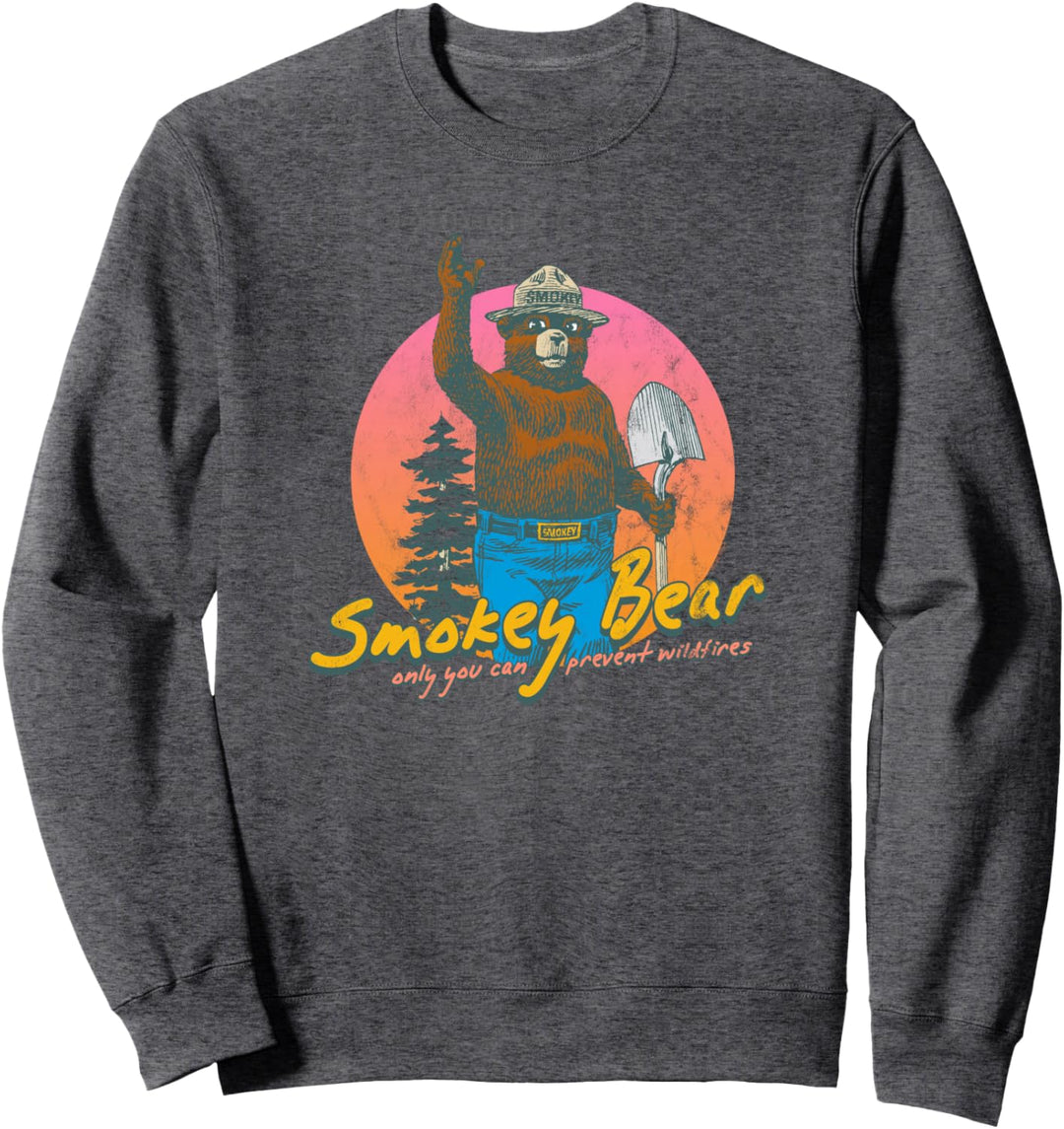 Smokey Bear Retro Smokey Bär Sweatshirt