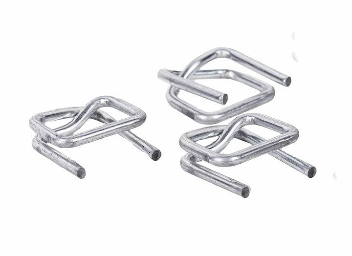 Umreifungsset 16 mm Complet mit Abroller - Spanner - 500 Klemmen und 850mtr Polyesterband und 100 Ka