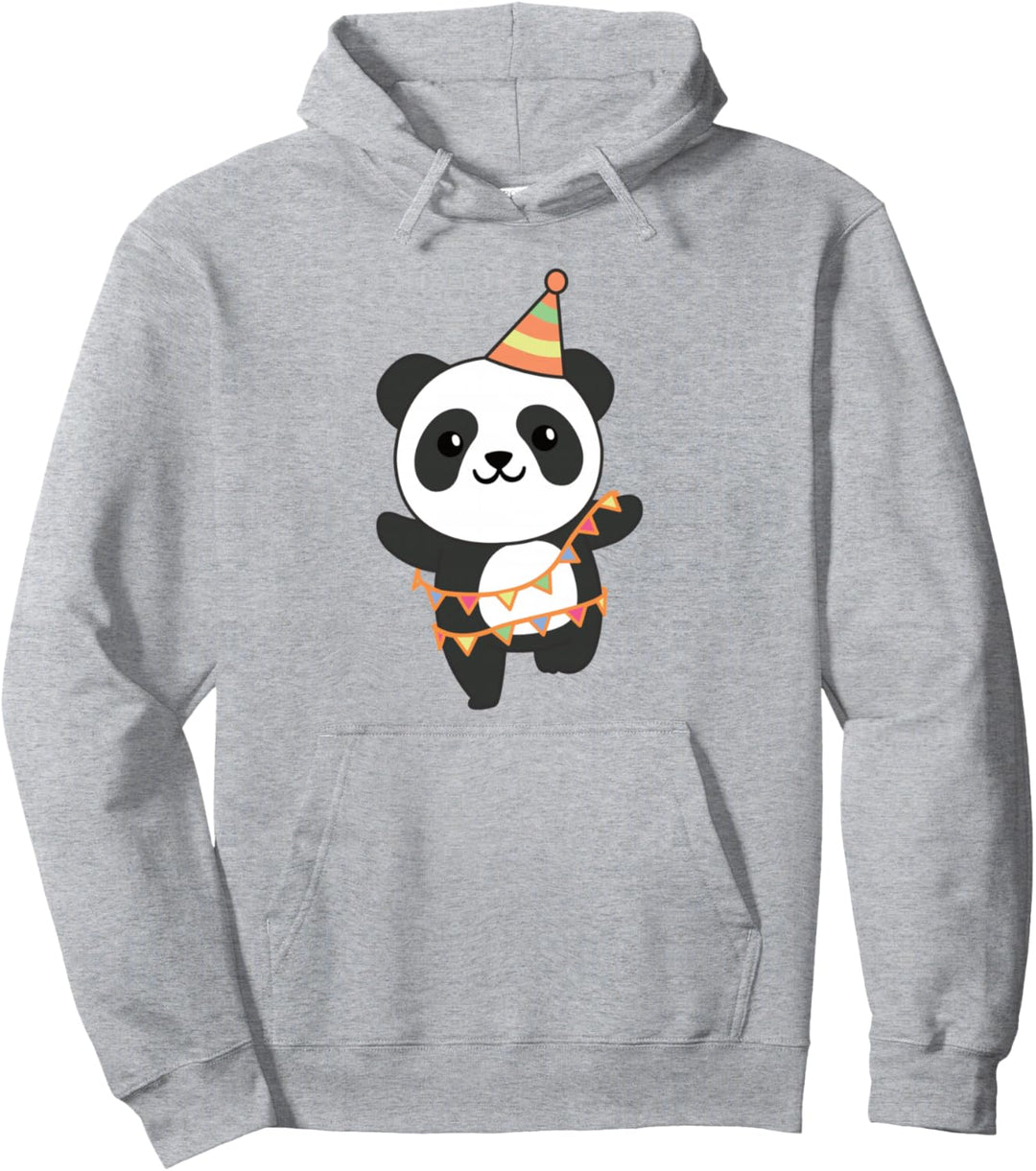 Geburtstag Panda für Kinder Ein Geburtstag Panda Pullover Hoodie