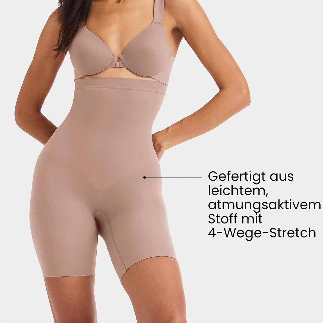 Spanx Damen Higher Power Short Waist Shapewear S Waist Shapewear Café Au Lait, S Waist Shapewear Caf
