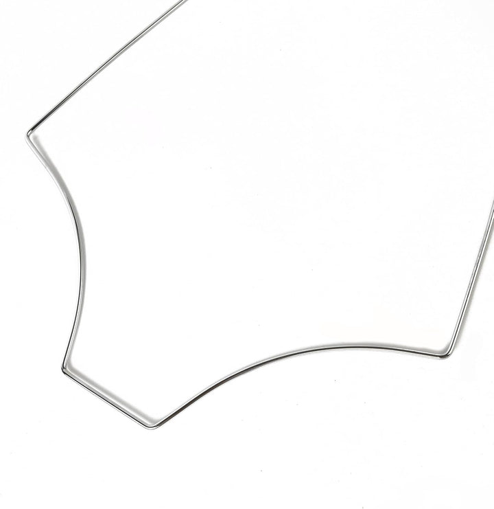 Bikini Badeanzug Aufhänger Draht Körperform Display Unterwäsche hänger 10 PCS (Silber), Silber